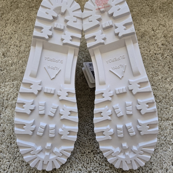 Superga high top shoes white canvas womens 9 mens 7.5 - Picture 11 of 11